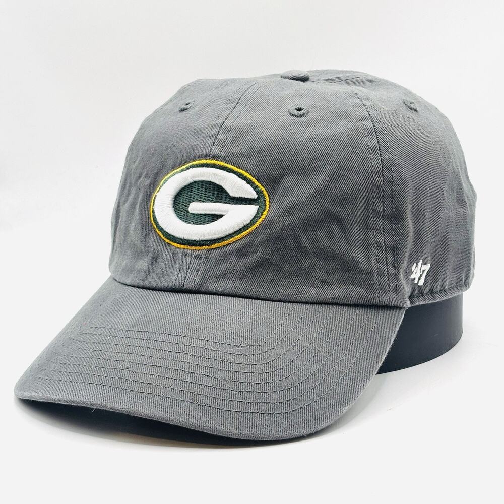 Green Bay Packers Hat Strapback 47 Brand NFL Dad Cap Adjustable